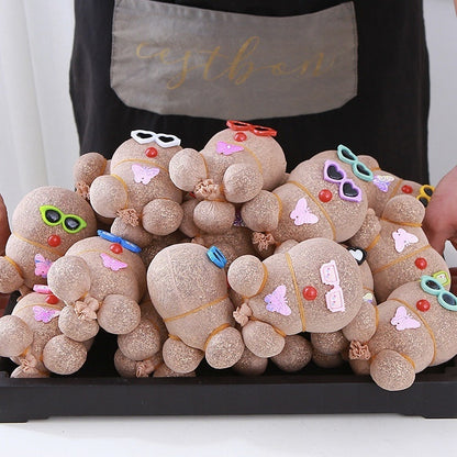 Grass Head Doll Toy – Kids Plant Growing Kit with Real Grass Hair, Fun Desk & Home Décor