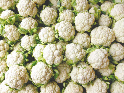 Cauliflower Seeds – 150 Repacked Seeds | Nutritious, High-Yield Variety with Compact White Heads | Easy to Grow for Home Gardens